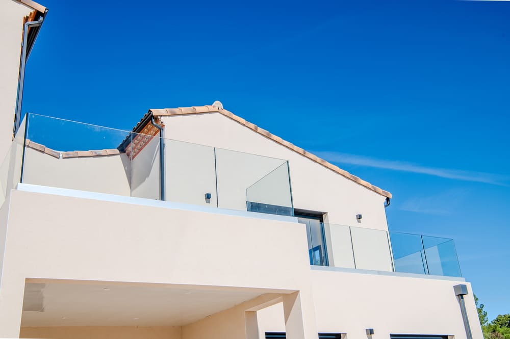 Art extérieur de maison construite par Maison Kamci à Narbonne