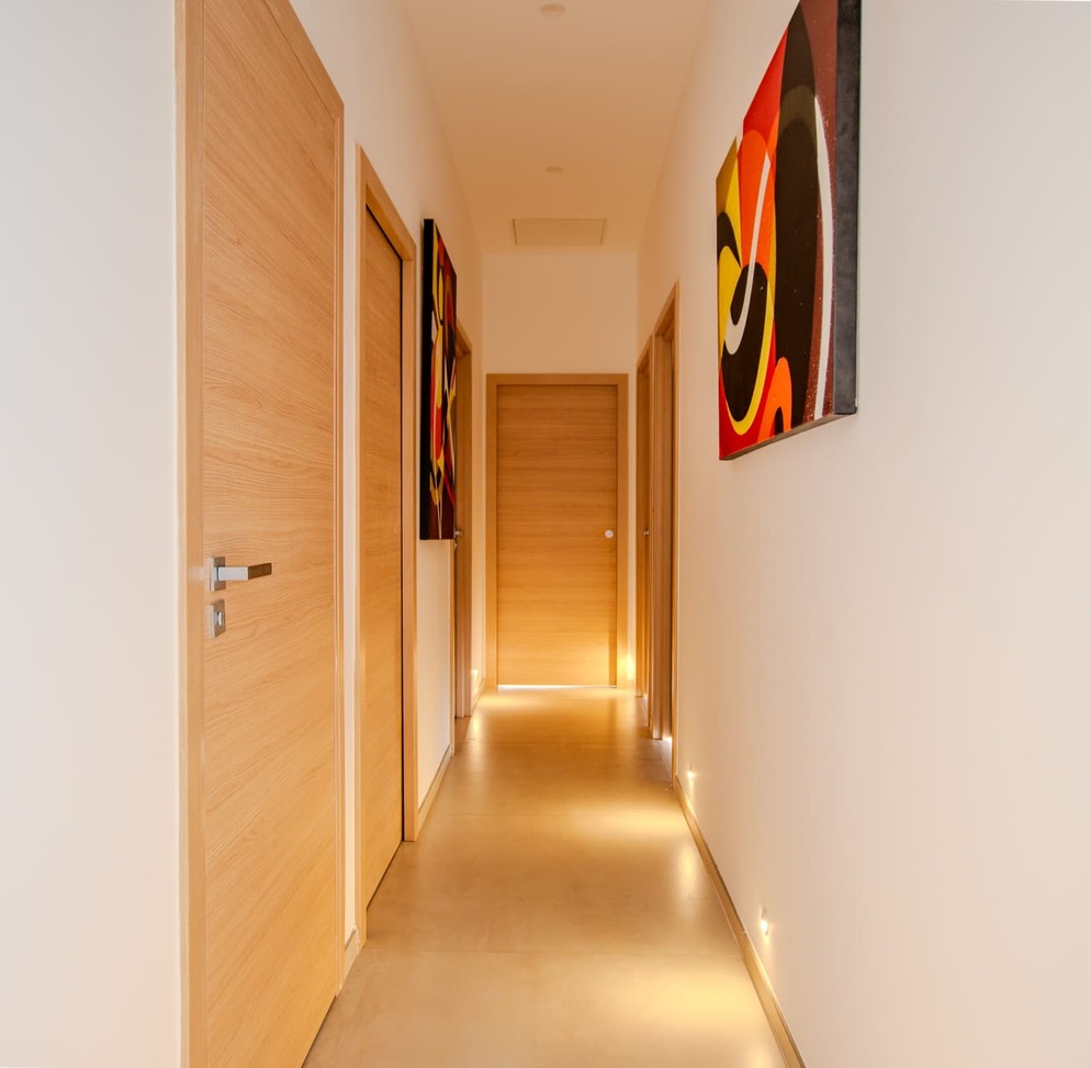 Intérieur d'une maison construite par Maison Kamci