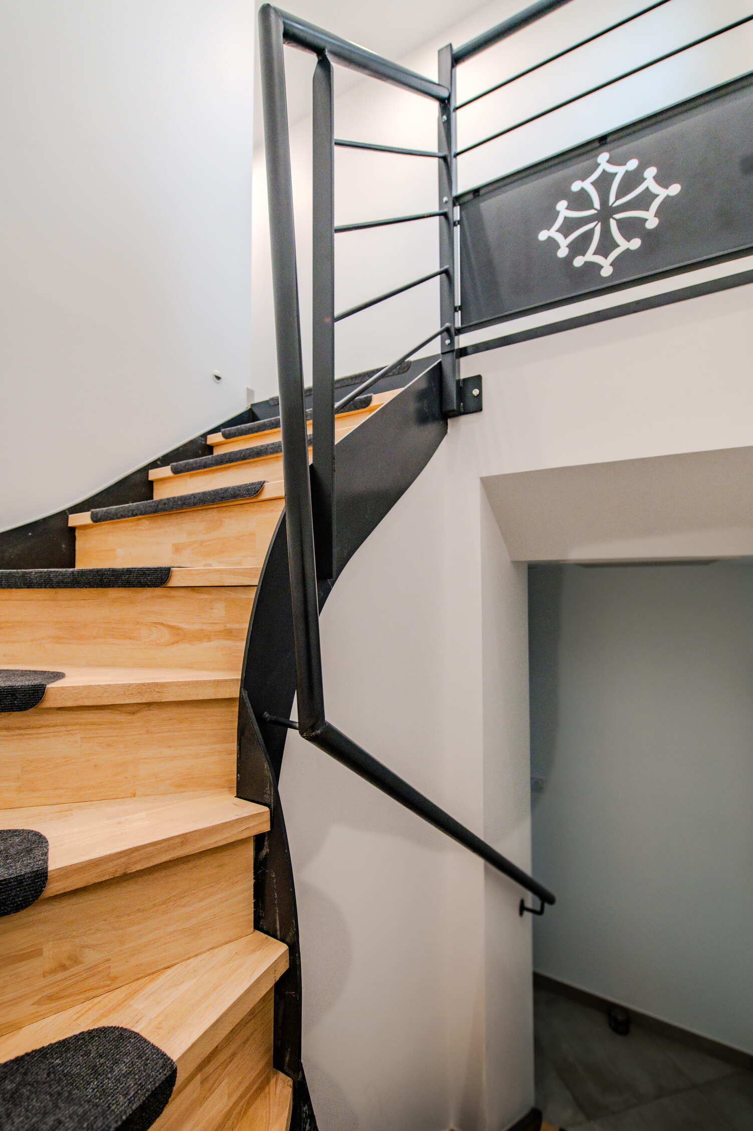 Intérieur d'une maison construite par Maison Kamci