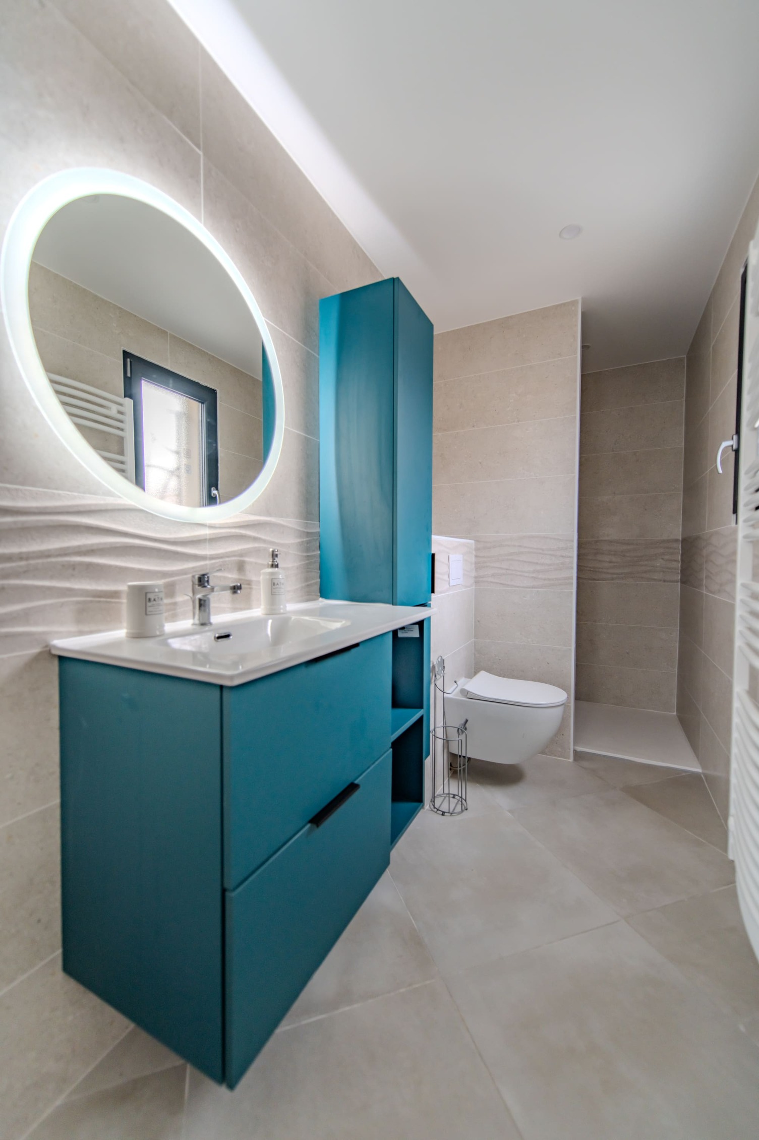 Intérieur d'une maison construite par Maison Kamci