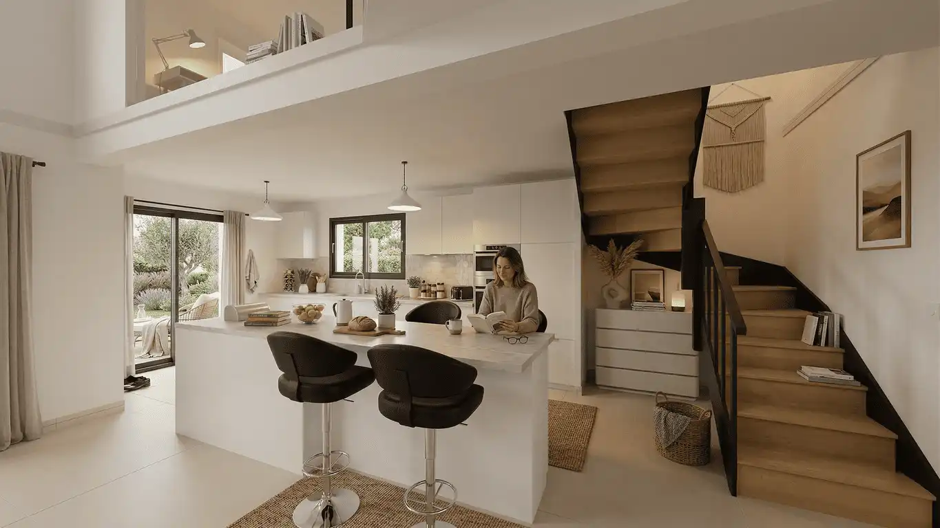 Notre modèle de maison Comina réalisé par Maison Kamci