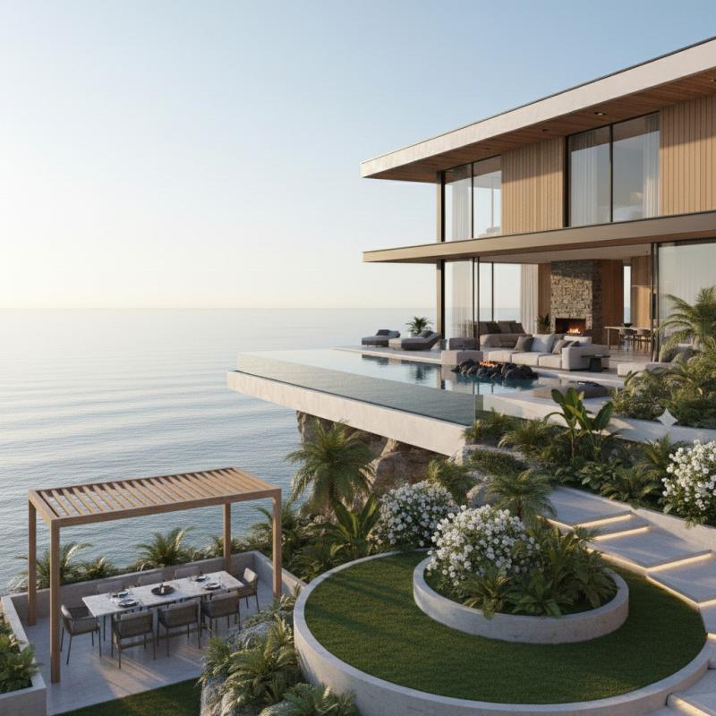 Villa exclusive avec vue mer