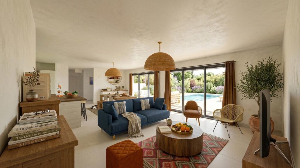 Maison neuve à construire à Bouzigues – Vue panoramique sur l’étang de Thau, emplacement d’exception