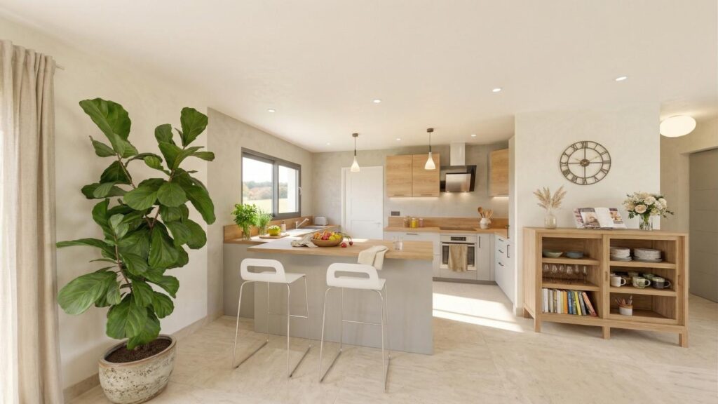 Maison neuve à construire à Nizas – Terrain idéal proche de Pézenas, projet sur mesure dans un cadre privilégié